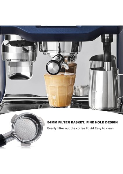 BES870XL, BES870BSXL, BES878BSS, BES880BSS, BES840XL Için 54MM Portafilter Paslanmaz Portafilter Filtre Tutucu (Yurt Dışından) modelleri