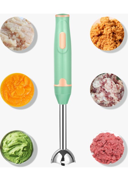 Daldırma El Sopa Blender Elektrikli Gıda Sebze Öğütücü El Pişirme Tamamlayıcı Gıda Makinesi Ab Tak Beyaz (Yurt Dışından) indirimleri