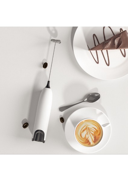 Elektrikli Mutfak Köpürtücü Çırpma Mikser Karıştırıcı Kahve Cappuccino Çırpma Köpüklü Karışım Yumurta Çırpıcı Beyaz (Yurt Dışından) modelleri