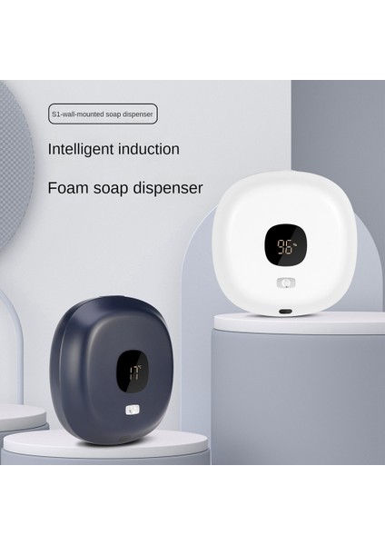 Otomatik Köpük Sabunluk Duvara Monte Hareket Sensörü Fotoselli Köpük Sabunluk Sıvı Sabunluk Beyaz (Yurt Dışından) fiyatları