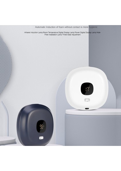 Otomatik Köpük Sabunluk Duvara Monte Hareket Sensörü Fotoselli Köpük Sabunluk Sıvı Sabunluk Beyaz (Yurt Dışından) modelleri