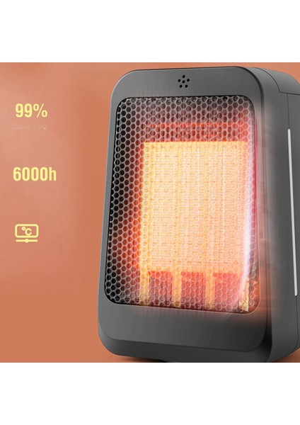 Ptc Isıtma ve Soğutma Çift Kullanımlı Isıtıcı Uzaktan Kontrol Edilebilir Zamanlama Elektrikli Isıtma Sallama Kafası Isıtıcı Ingiltere Tak (Yurt Dışından)