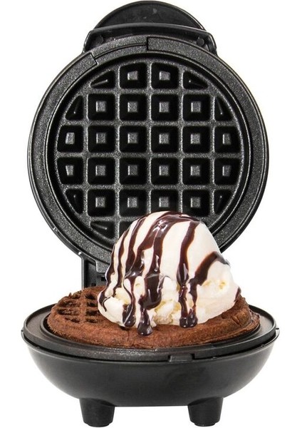 Mini Waffle Makinesi, Yapışmaz Yüzey, Eşit Isıtma