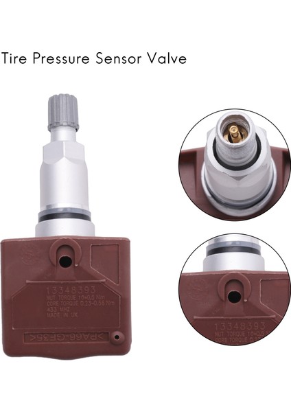 Opel Zafira C 433MHZ Için 13348393 Tpms Lastik Basıncı Sensörü (Yurt Dışından)