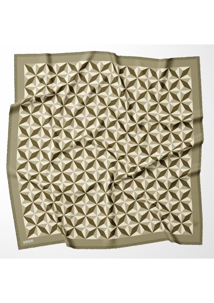 Sura Ipek Saten Eşarp 90*90 7202-V39