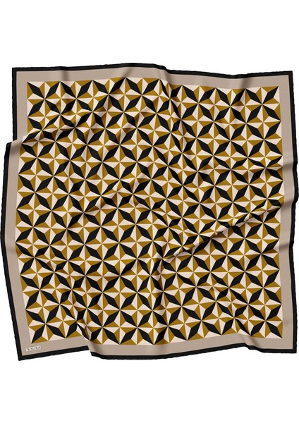 Sura Ipek Saten Eşarp 90*90 7202-V39