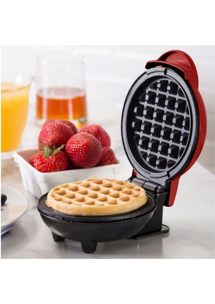 Mini Waffle Makinesi, Yapışmaz Yüzey, Eşit Isıtma