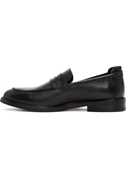 Erkek Siyah Klasik Loafer 24WFD756218