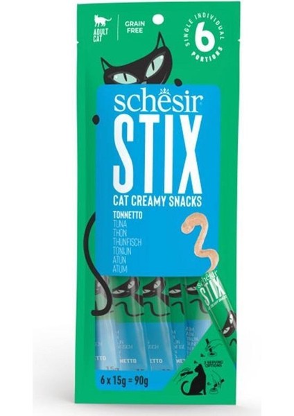Cat Stix Ton Balıklı Krema Kedi Ödülü 6x15gr