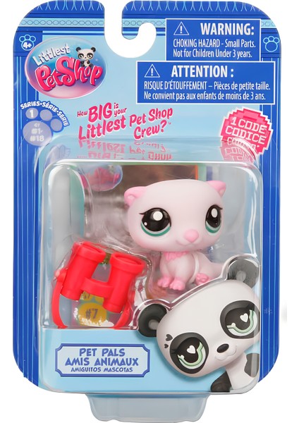 Littlest Pet Shop Minişler Tekli Paket S1 (Su Samuru - 7)