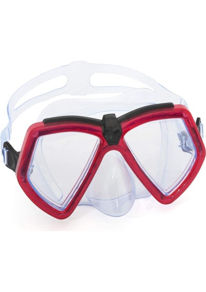 Hydro Swim Ever Sea Mask Deniz Havuz Çocuk Yüzücü Gözlüğü Gözlük Maske - Kırmızı- (7 - 14 Yaş Arası)