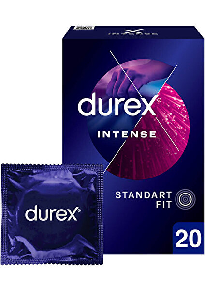 Klasik Kondom 16 Lı Ve Durex Intense Uyarıcı Prezervatif 20 Li