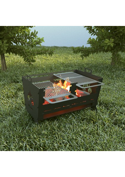 Wisegrill Portatif Taşınabilir Metal Mangal Wg6 Çantalı fiyatları