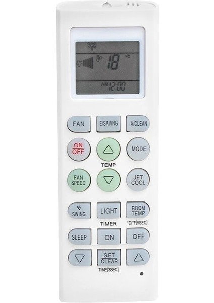 Arçelik 12325 Uyumlu Ekolojik Inverter Klima Kumandası