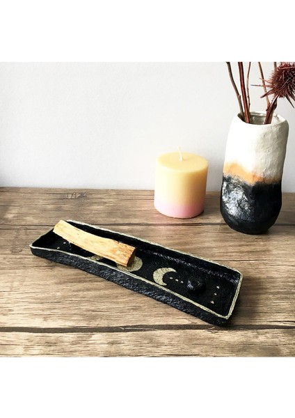 El Yapımı Ay Desenli Palo Santo Tütsülük Ve Palo Santo Tütsü modelleri