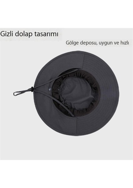 Çizilmez Boyun Koruması Balıkçı Şapkası Güneş Şapkası Balıkçı Şapkası (Yurt Dışından)