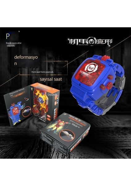 Dönüşüm Saat Oyuncak King Kong Robot (Yurt Dışından) fırsatları