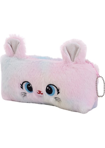 Kedi Fermuarlı Kalem Kutusu Öğrenci Kırtasiye (Yurt Dışından)