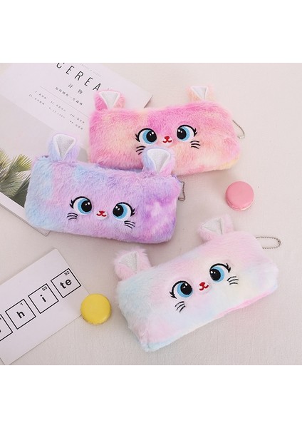 Kedi Fermuarlı Kalem Kutusu Öğrenci Kırtasiye (Yurt Dışından) fiyatları