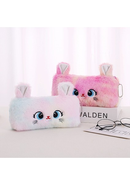 Kedi Fermuarlı Kalem Kutusu Öğrenci Kırtasiye (Yurt Dışından) modelleri