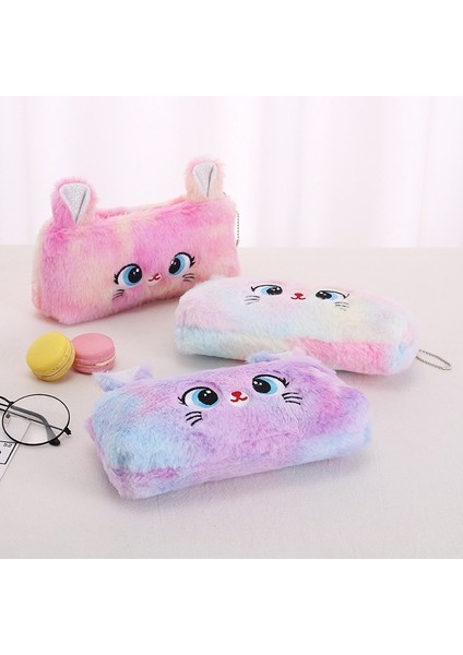 Kedi Fermuarlı Kalem Kutusu Öğrenci Kırtasiye (Yurt Dışından) fırsatları