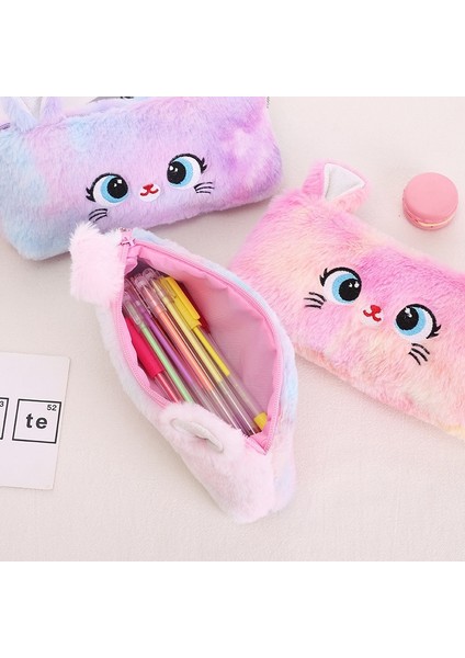 Kedi Fermuarlı Kalem Kutusu Öğrenci Kırtasiye (Yurt Dışından) indirimleri