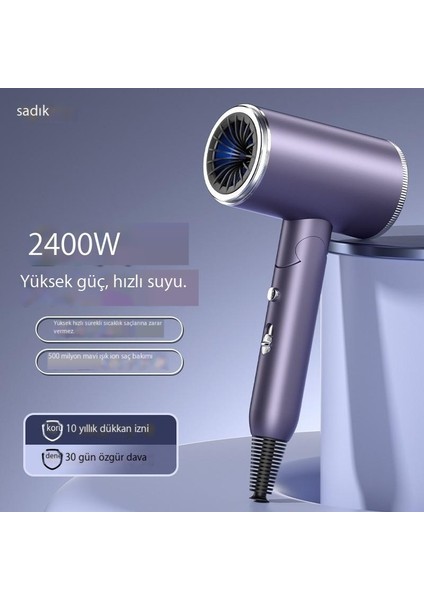 Saçınıza Zarar Vermeyecek Sabit Sıcaklıkta Ev Kullanımına Yönelik Katlanabilir Saç Kurutma Makinesi (Yurt Dışından)