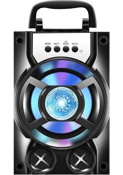 Mikrofonlu Bluetooth Taşınabilir Hoparlör Subwoofer (Yurt Dışından)
