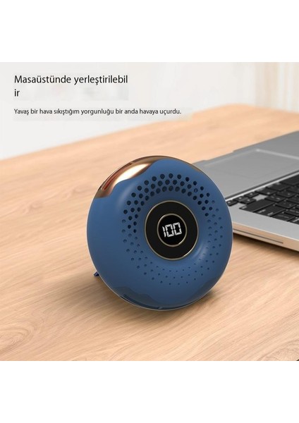 USB Donut Bele Monteli Küçük Yapraksız Fan (Yurt Dışından)