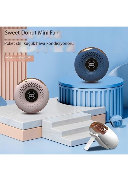 USB Donut Bele Monteli Küçük Yapraksız Fan (Yurt Dışından)