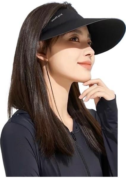 Yaz Sporları Dikişsiz Entegre Güneş Koruma Şapkası (Yurt Dışından)