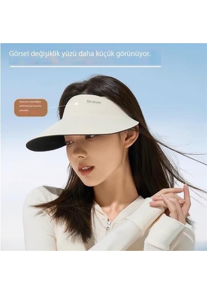 Yaz Sporları Dikişsiz Entegre Güneş Koruma Şapkası (Yurt Dışından) modelleri