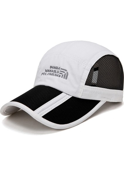 Mesh Katlanabilir Beyzbol Şapkası Güneşlik (Yurt Dışından)