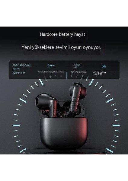 Kablosuz Bluetooth Gürültü Azaltma Kulaklık Su Geçirmez (Yurt Dışından)