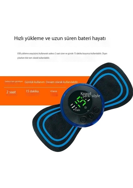 Bel, Sırt ve Omuzlarda Tam Vücut Masajı Için Masaj Yaması (Yurt Dışından) modelleri