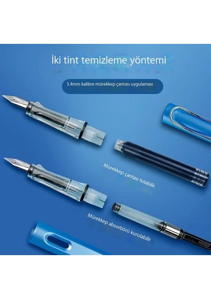 Reçine Çubuk Mürekkep Torbası Dolma Kalem Yazma Kaleminin Yerini Alabilir (Yurt Dışından)