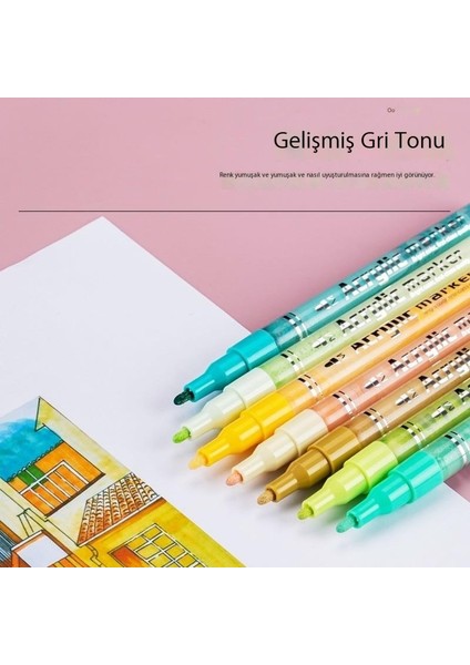 24 Renkli Işaretleyici Grafiti Kalemi (Yurt Dışından) fiyatları