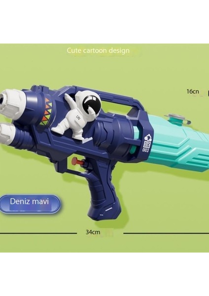 Astronot Çekilebilir Su Tabancası Su Oyuncağı (Yurt Dışından)