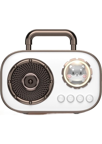 Bluetooth Küçük Hoparlör Taşınabilir Kart Radyo (Yurt Dışından)