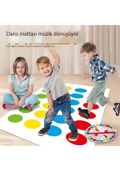 Body Twister Oyuncak Oyunu Denge Battaniyesi (Yurt Dışından)