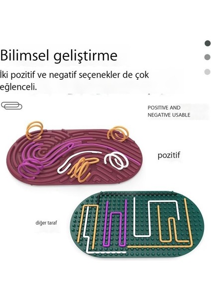 Büküm Tahtası Çocuk Eğitici Silikon Dekompresyon Oyuncak (Yurt Dışından) fırsatları
