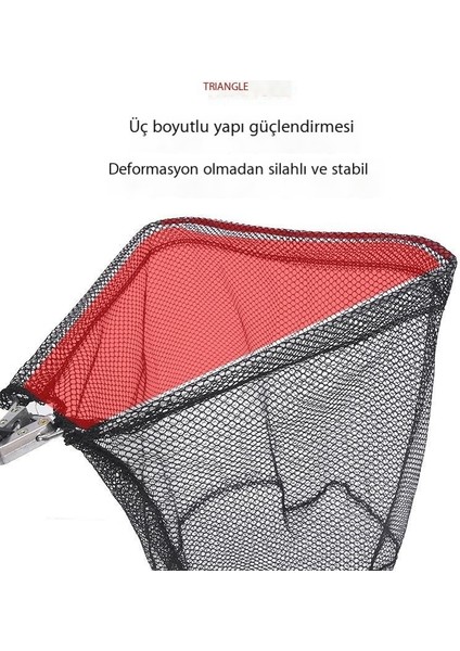 Alüminyum Alaşımlı Taşınabilir Katlanır Balık Ağı Geri Çekilebilir (Yurt Dışından) modelleri