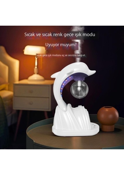 Üçü Bir Arada Çok Fonksiyonlu Sivrisinek Öldürücü Lamba Ev Tipi Şarj Edilebilir Nemlendirici (Yurt Dışından)