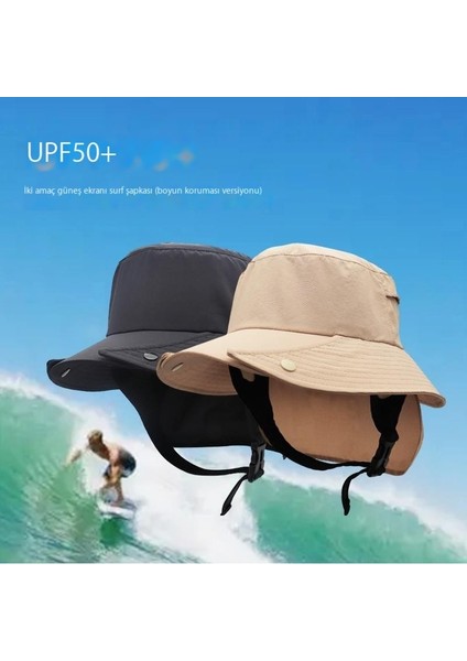 UPF50+ Geniş Kenarlı Çıkarılabilir Balıkçı Şapkası Güneş Koruma Şapkası (Yurt Dışından) fırsatları