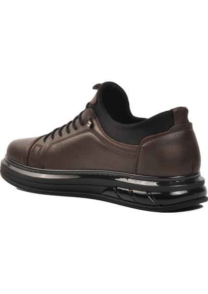 117 Kahve Erkek Deri Günlük Ayakkabı fırsatları