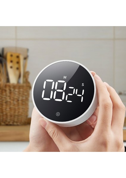 Timer - Ev, Mutfak Zamanlayıcı - Büyük LED Dijital Zamanlayıcı Ders, Fitness, Öğretim Için Manyetik Geri Sayım Zamanlayıcı