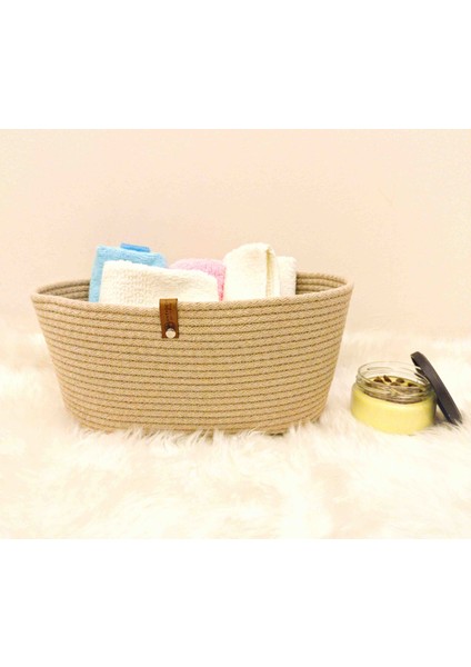 Çok Amaçlı Sepet Organizer Hasır Banyo Makyaj Çorap Havlu Düzenleyici