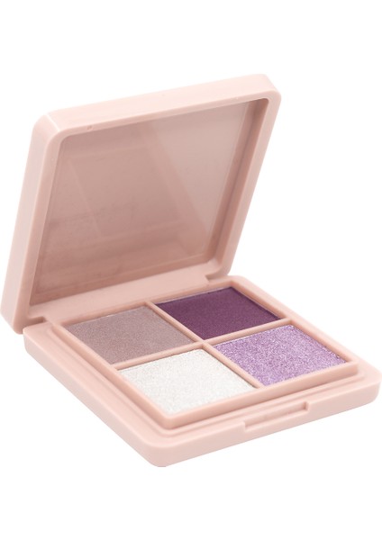Deluxe All Nude Sedefli Lila Dörtlü Palet Far 03