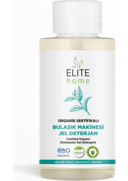 The Elite Home Organik Sertifikalı Jel Bulaşık Makinesi Deterjanı 50 ml Portakal