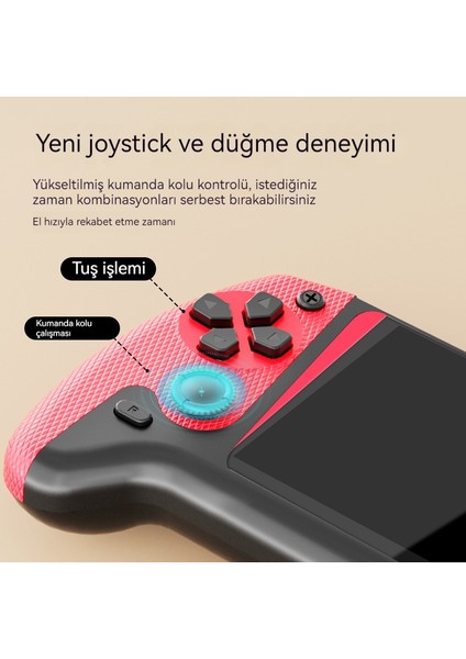 2024 Yeni El Oyun Konsolu Retro Arcade 500-IN-1 Mini Çocukluk Nostaljik Büyük Ekran Joystick Oyun Konsolu (Yurt Dışından) fırsatları